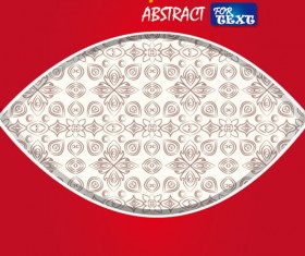 Set of Abstract color template background vector 01