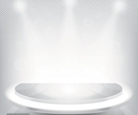 Business Booth Lighting effects vector background 02