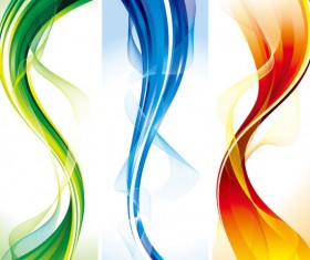 Abstract Smooth and colorful of Shiny vector background 03