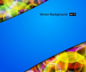 Set of Creative Abstract background vector graphics 01