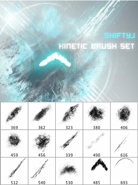 Kinetic Brushes for Photoshop
