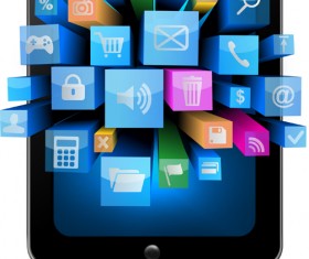 Set of concept technology vector 01