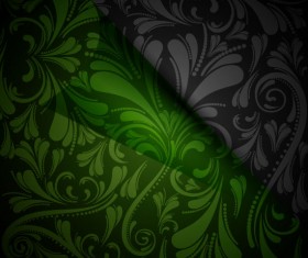 Vintage luxurious Floral background vector