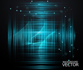 Abstract blue Shiny background vector