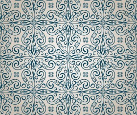 Seamless Decorative pattern vector 02