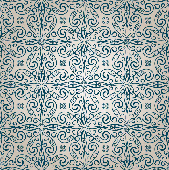 Seamless Decorative pattern vector 02