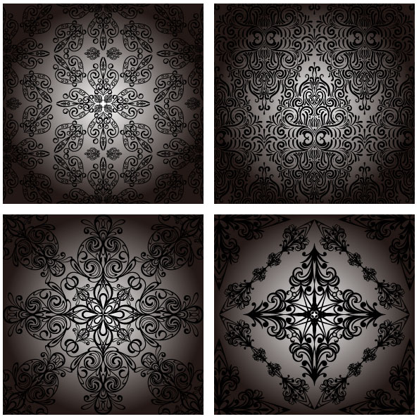 Seamless Decorative pattern vector 05