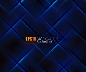 Abstract blue grid background  vector 01