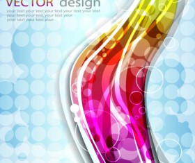 vector background of Abstract Colorful art 01