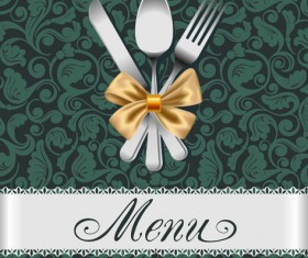 Set of Restaurant menu Cover background vector 05
