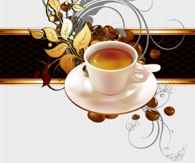 Creative Coffee vector background art