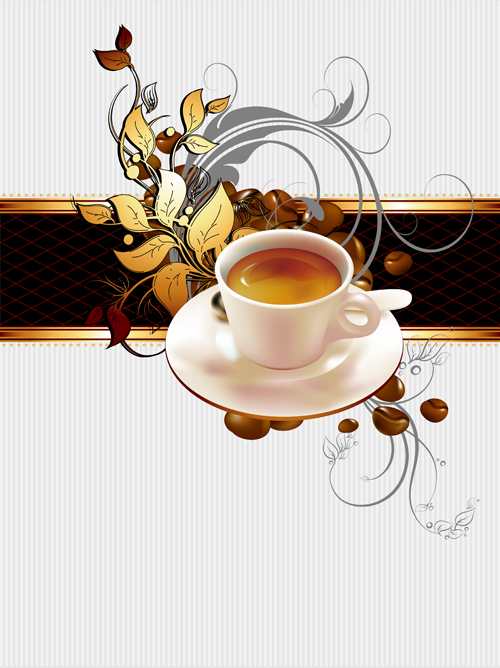 Creative Coffee vector background art