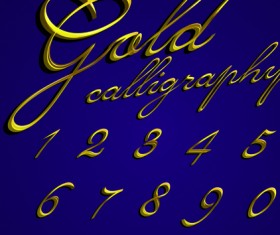 Elements of Different alphabet vector set 05