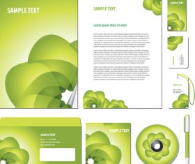 Green cover of Corporate Accessories vector