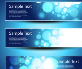 banner design elements abstract vector 01