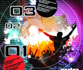 vector of Music elements illustration art 03