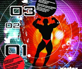 vector of Music elements illustration art 04