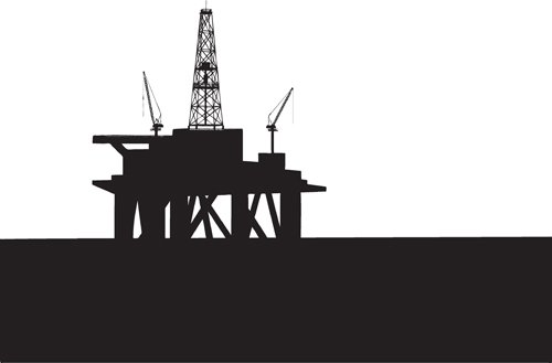 Oil industry design elements vector 04