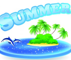 Summer Tourism illustration vector 05