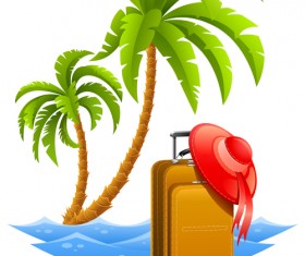 Travel design elements vector art 02