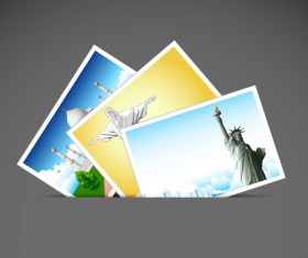 Travel design elements vector art 04