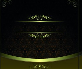 luxurious of Vintage gold vector 02