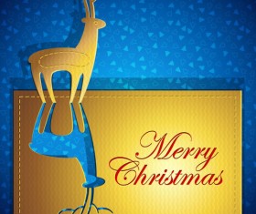 Merry Christmas design elements vector 03