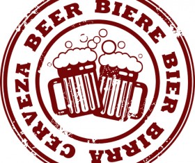 Different Beer elements covers for label and background 03