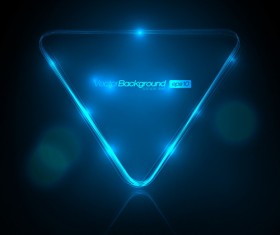 ornate Coloured glass frames background vector 03