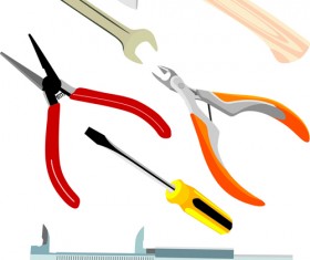 Various of life tool vector set 01
