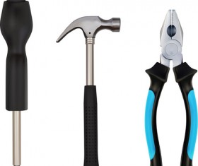 Various building tools elements vector set 02