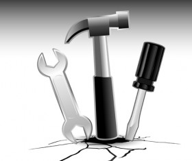 Various of life tool vector set 04