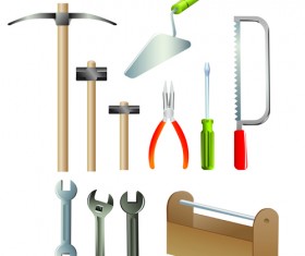 Various of life tool vector set 05