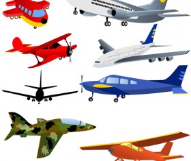 Different Traffic Tool elements vector 05