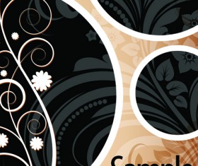 vector background with Stylish elements art 03