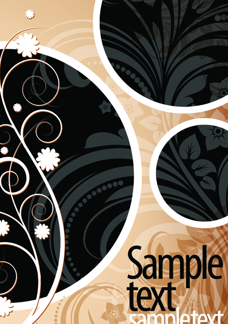 vector background with Stylish elements art 03
