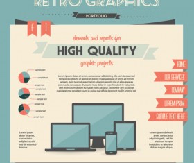 Economy Infographics design elements vector graphic 01