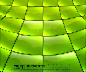 Creative Glass vector backgrounds set 05