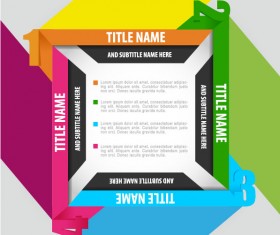 Business style background template vector set 04