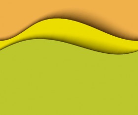 Summer and cartoon waves background vector 01