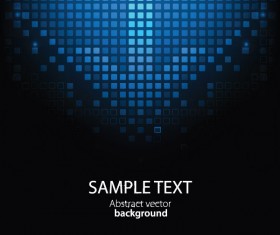 creative Pixels background vector set 03