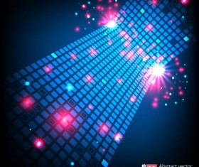 creative Pixels background vector set 04