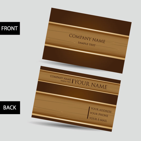 Creative Business Cards design elements vector 03