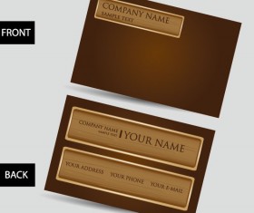 Creative Business Cards design elements vector 04