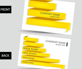 Creative Business Cards design elements vector 05