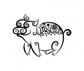 Collection of Hand drawn Animal Pattern vector 05