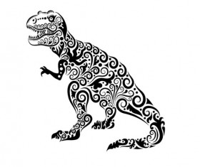 Collection of Hand drawn Animal Pattern vector 17