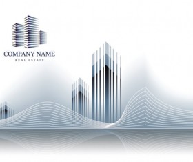 Building elements logo vector graphic 03