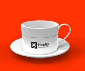 Set of Vivid of Cup PSD graphic 07