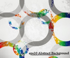 Colorful Abstract background graphic vector set 03